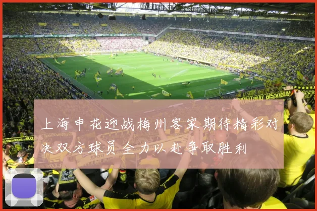 上海申花迎战梅州客家期待精彩对决双方球员全力以赴争取胜利